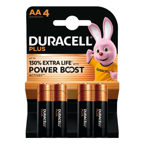 DURACELL PLUS POWERBOOST AA 1500 CONF.4